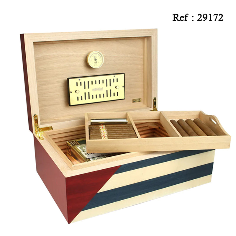 Cave à cigares Cuba Te Amo Grande Deluxe Adorini - 150 cigares