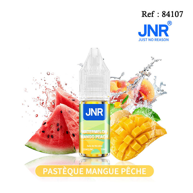 E-liquide Falcon-X JNR Pastèque Mangue Pêche 10mL 20mg/mL - Pack de 10pcs
