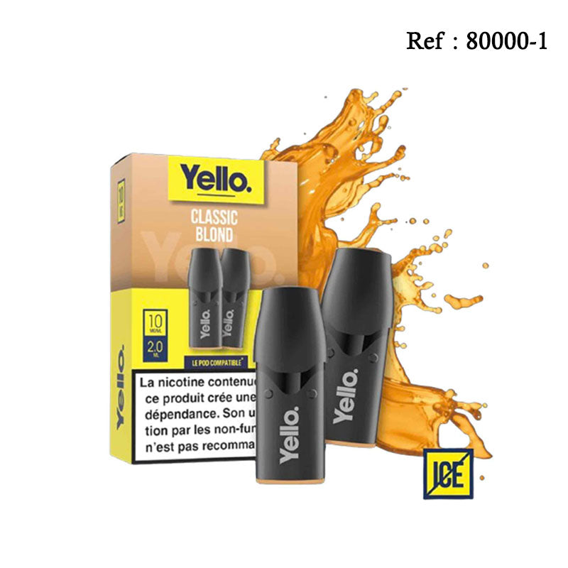 Pack 2 pods Classic Blond YELLO - Pack de 5pcs