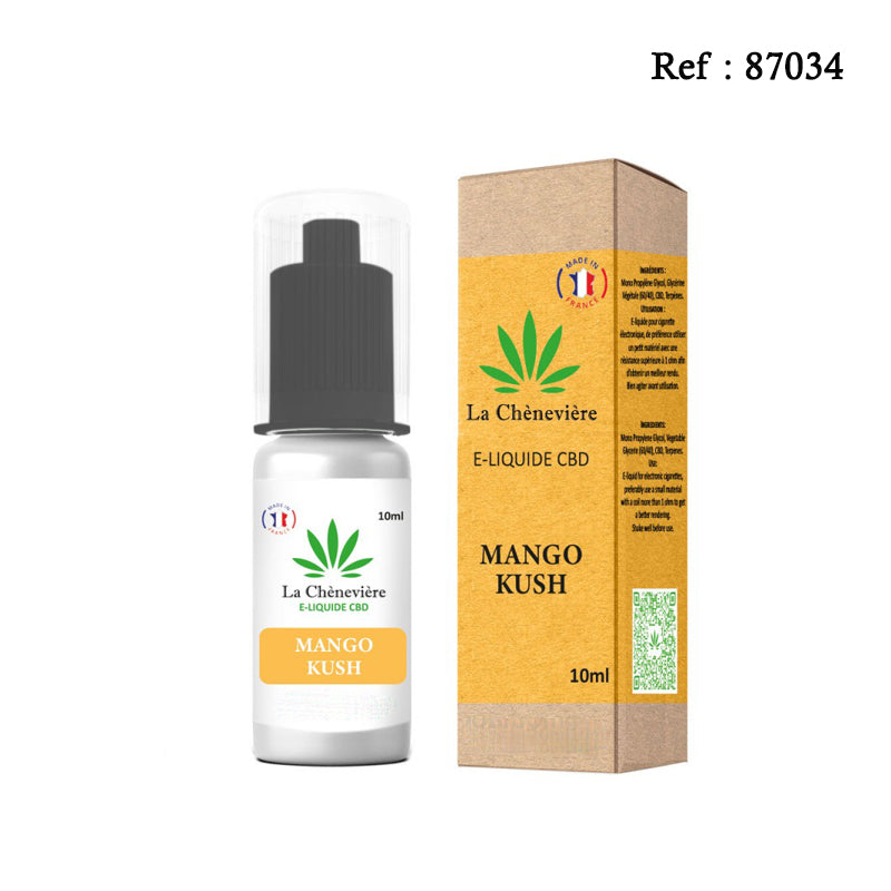 E-liquide CBD Mango Kush CBD - La Chenevière - Jagsmoke