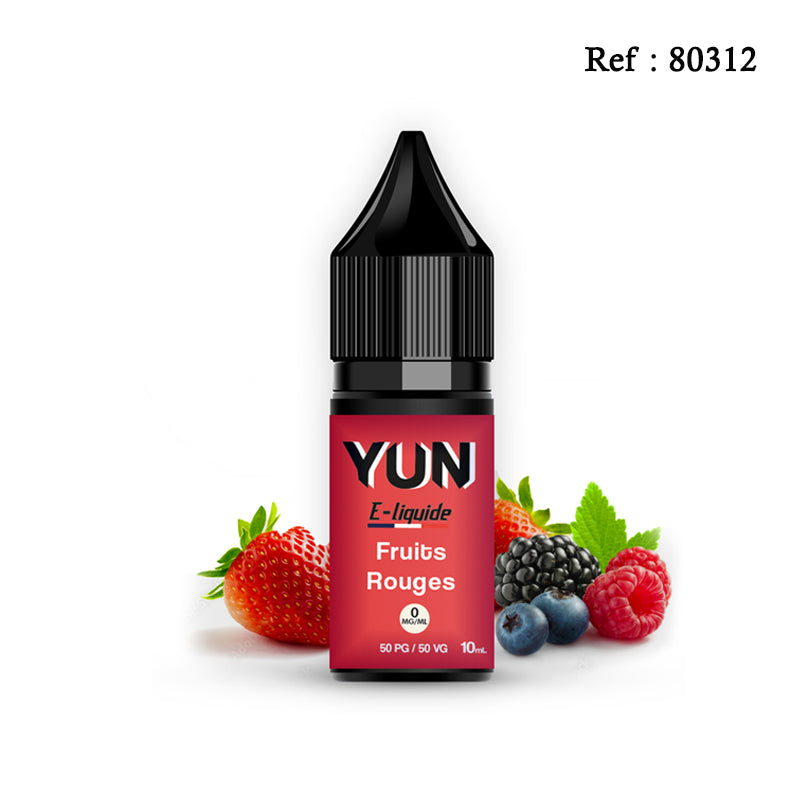 E-liquide Fruits rouges YUN 10mL - Jagsmoke®