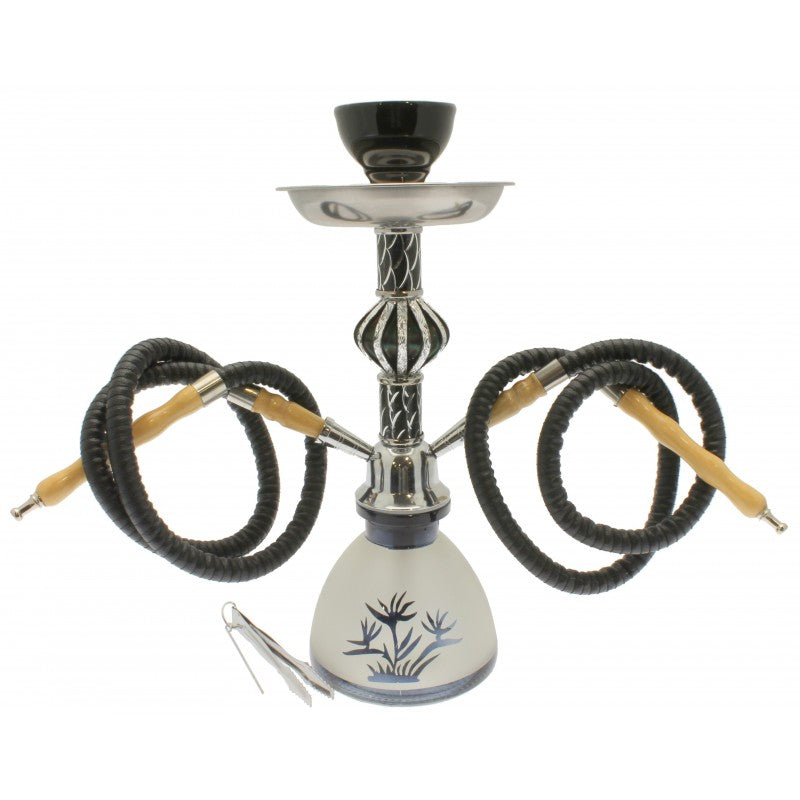 Chicha Double tuyau Lotus Chicha noir Inès jagsmoke®